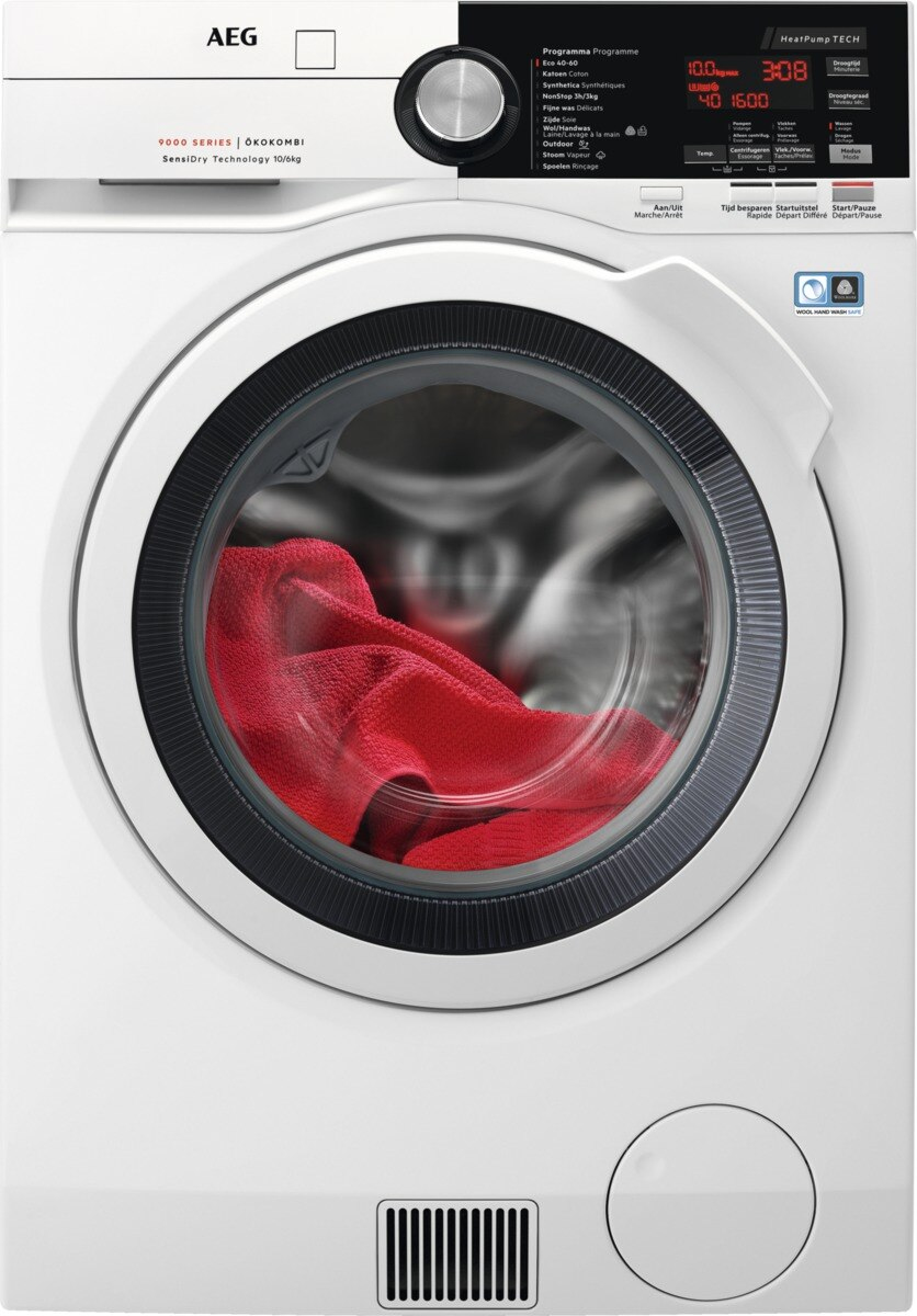 AEG L9WEE066W washer dryer Freestanding Front-load White