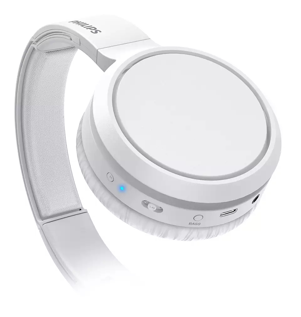 Philips 5000 series TAH5205WT/00 headphones/headset Wireless Head-band Music USB Type-C Bluetooth White – image 7