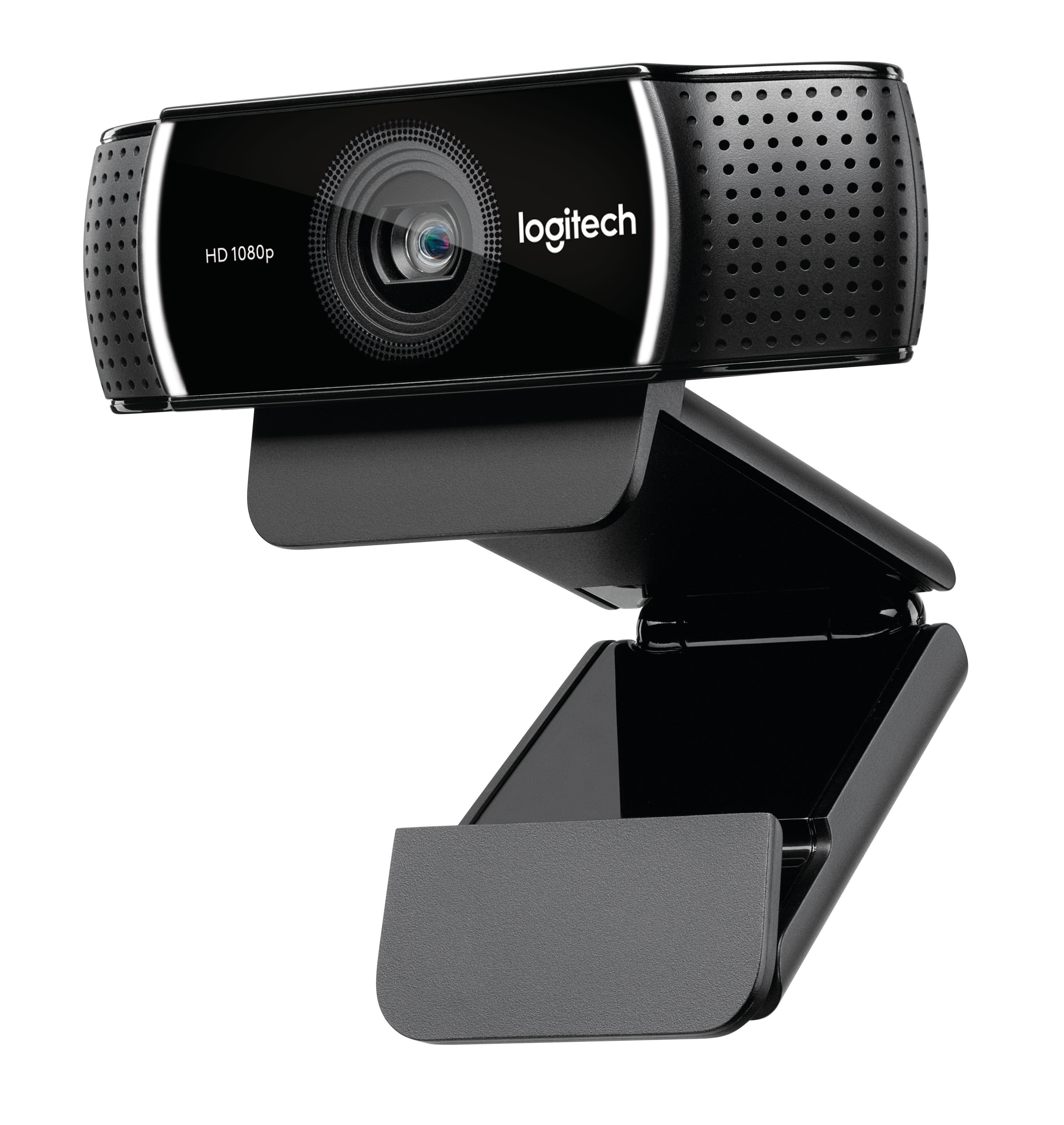 WebCam Logitech C922 Pro para Streaming HD 1080p/30fps o 720p/60fps USB Color Negro. 960-001087