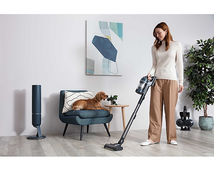 Samsung VS20A95973B/EU stick vacuum/electric broom Upright vacuum Battery Dry Dust bag – image 5
