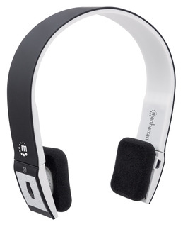 Manhattan 178761 headphones/headset Wireless Head-band Calls/Music Bluetooth Black – image 2
