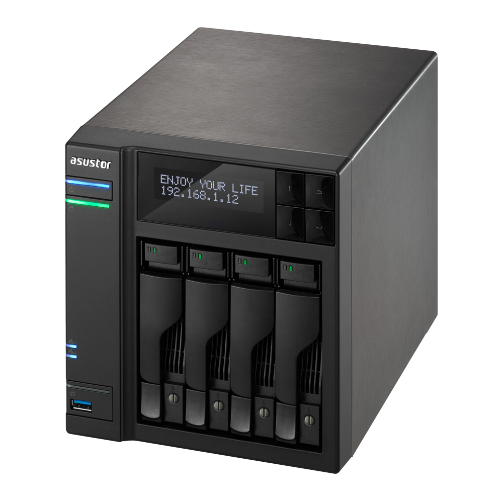 ASUS AS5104T NAS/storage server Desktop Intel® Celeron®
