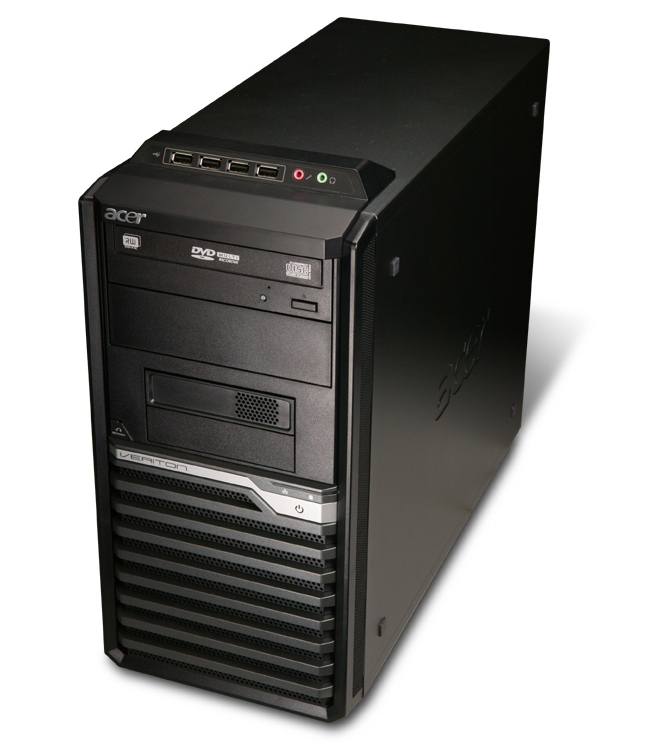 Acer Veriton M 6610G Intel® Core™ i7 i7-2600 8 GB DDR3-SDRAM 2 TB NVIDIA® GeForce® GT 530 Windows 7 Professional Tower PC Black image 3