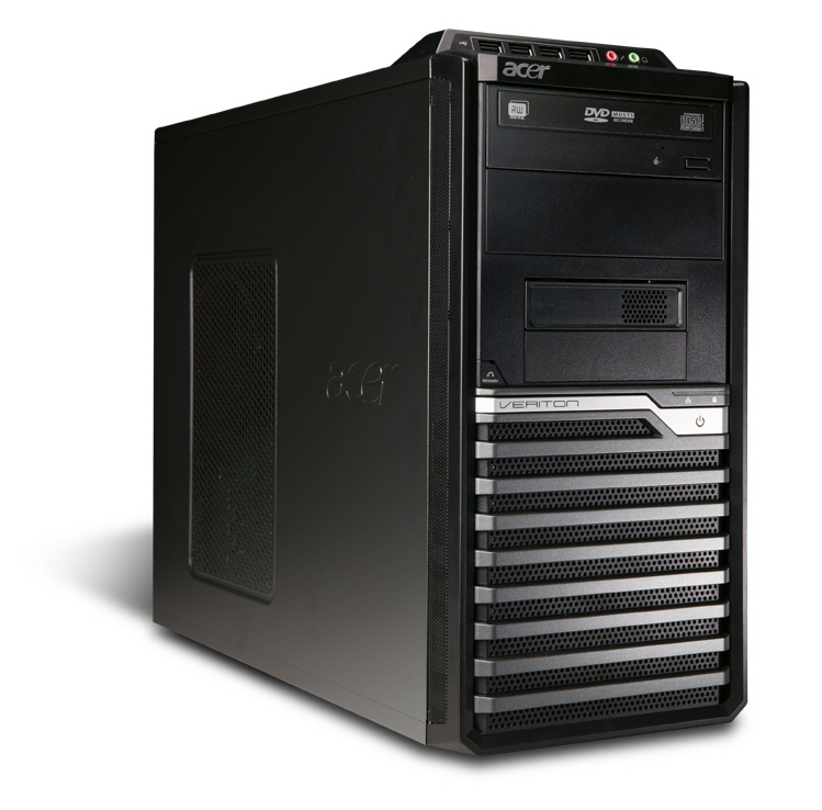 Acer Veriton M 6610G Intel® Core™ i7 i7-2600 8 GB DDR3-SDRAM 2 TB NVIDIA® GeForce® GT 530 Windows 7 Professional Tower PC Black image 2