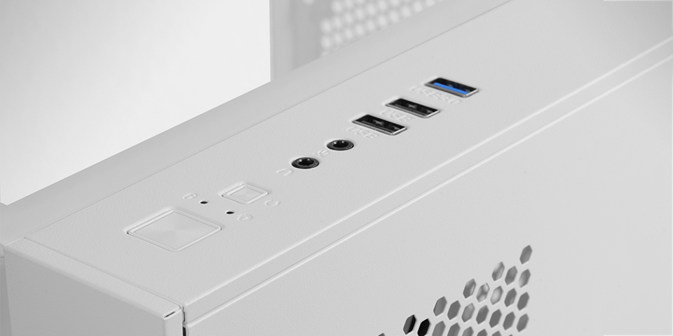 Mars Gaming MC-3CMW Mini Tower White – image 3