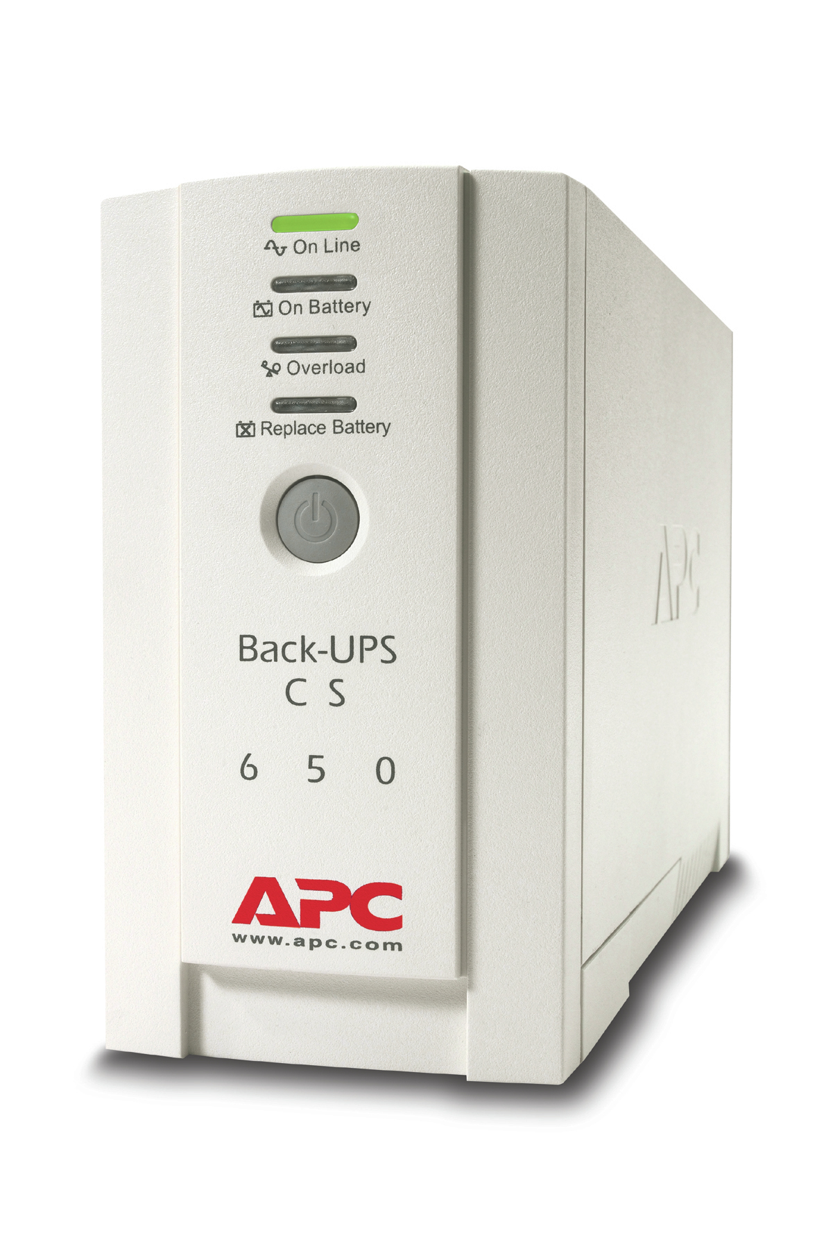 APC Back-UPS UPS-virtalähde Valmiustila (ilman yhteyttä) 0,65 kVA 400 W 4 AC-pistorasia(a)