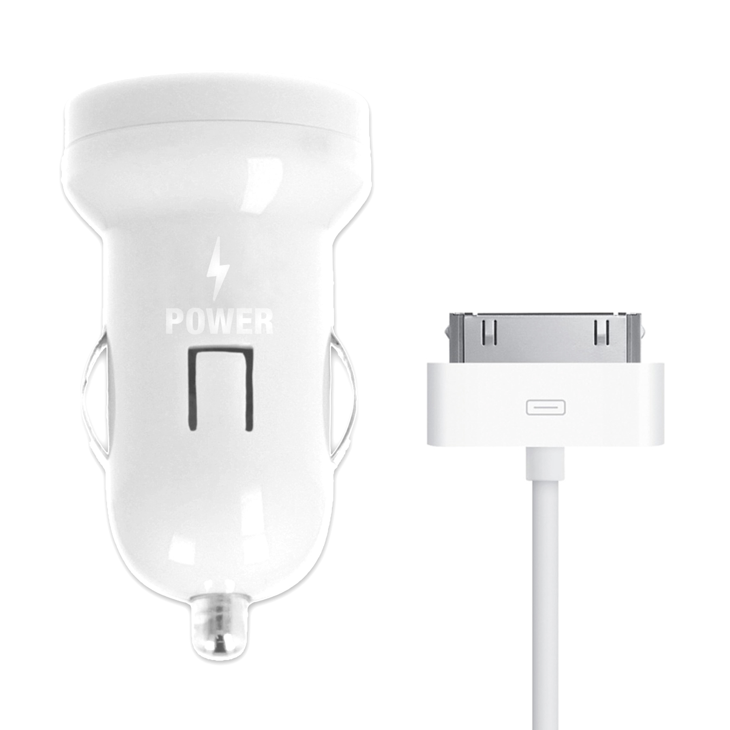 Area PC1A1UWAPPW mobile device charger Smartphone White Cigar lighter Auto
