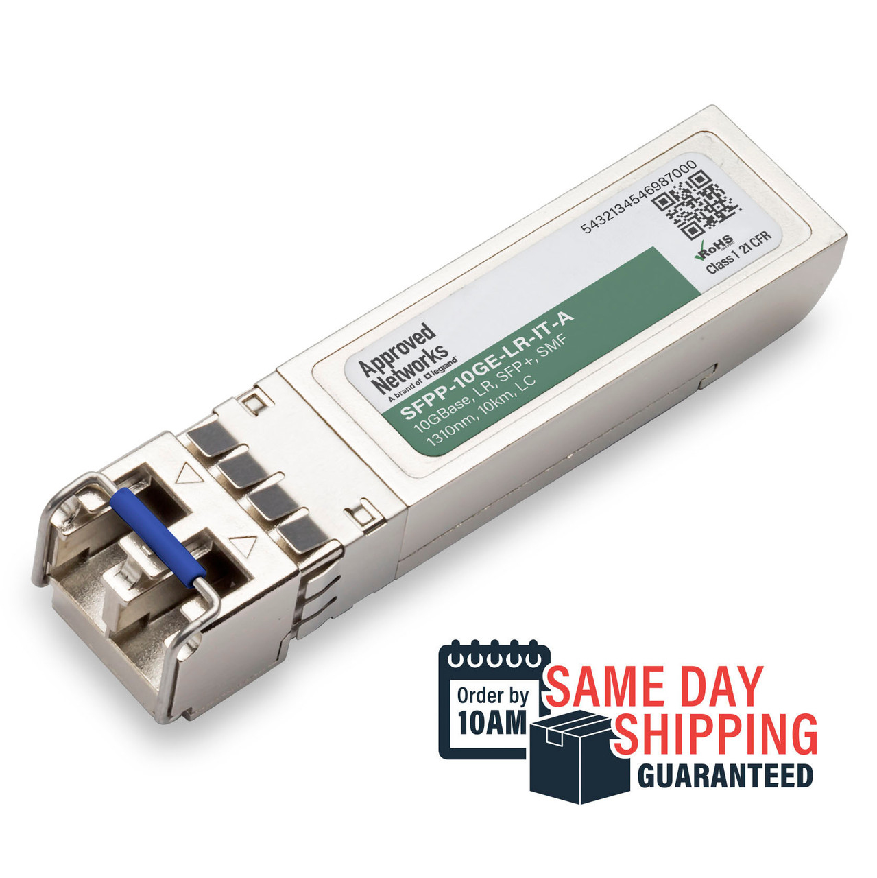 Legrand SFPP-10GE-LR-IT-A network transceiver module Fiber optic 11100 Mbit/s SFP+ 1310 nm