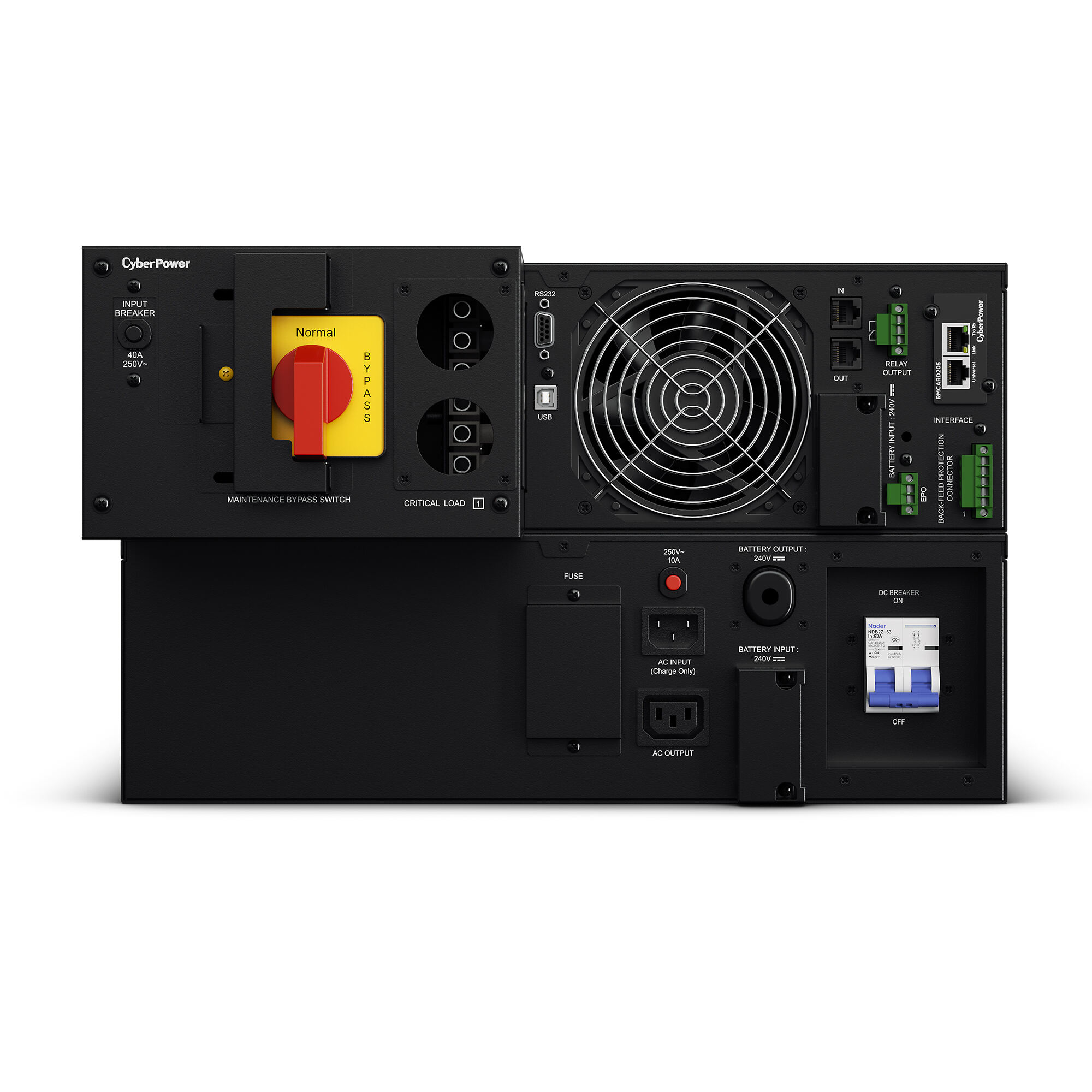 CyberPower OL6KRTHW uninterruptible power supply (UPS) Double-conversion (Online) 6 kVA – image 3