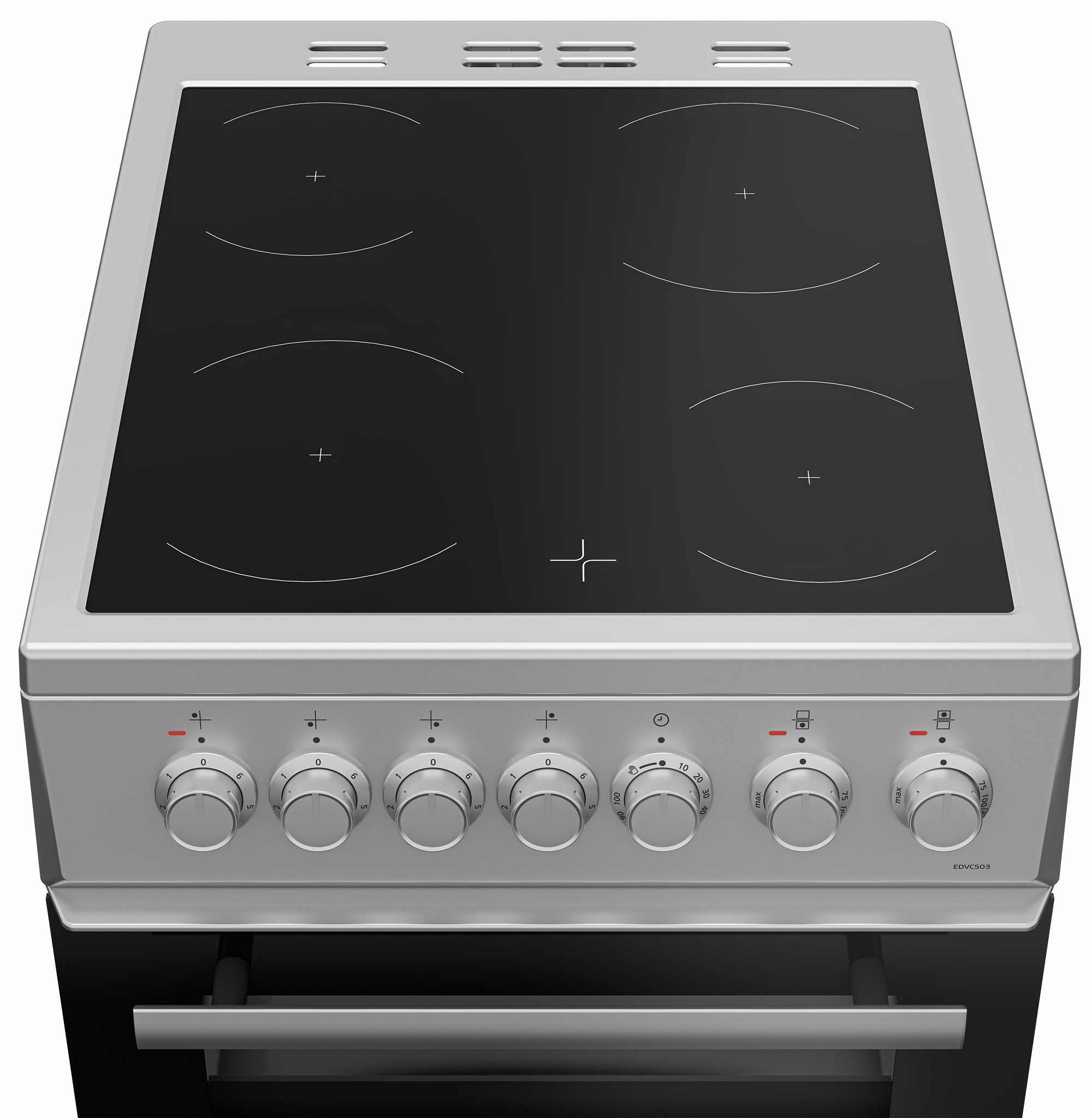 Beko EDVC503S 50cm Double Oven Electric Cooker – image 4