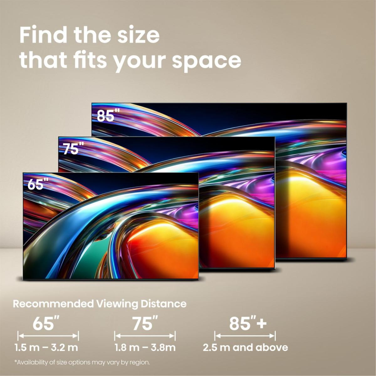 TV LED Hisense RGB Mini LED 65UR9S 164 cm 2026 — photo 15