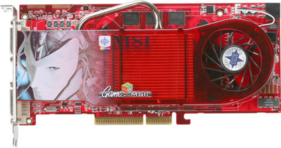 MSI Radeon X1950PRO - AGP, 256MB, DDR3 – image 1