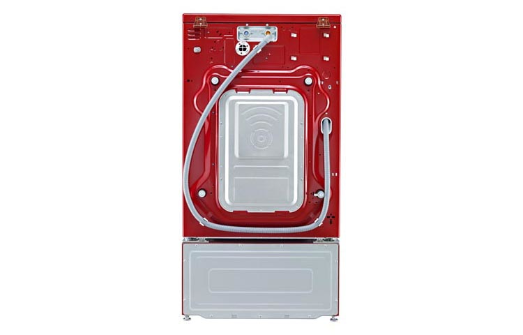 LG WM3250HRA washing machine Front-load 1200 RPM Red – image 2