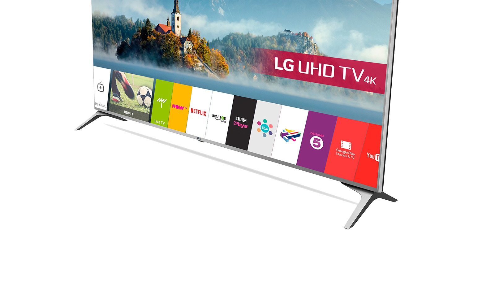 LG 43UJ651V TV 109.2 cm (43") 4K Ultra HD Smart TV Wi-Fi Black, Silver – image 7
