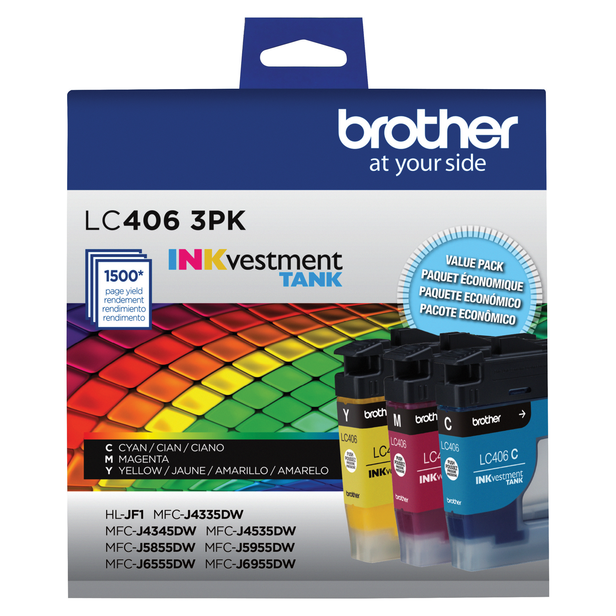 Brother LC4063PKS ink cartridge 1 pc(s) Original Standard Yield Black, Cyan, Magenta, Yellow – image 4