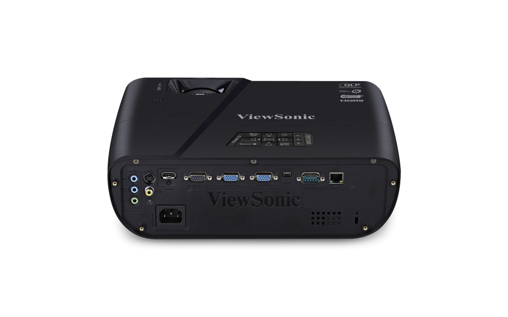 Viewsonic PJD7326 data projector Wall-mounted projector 4000 ANSI lumens DLP XGA (1024x768) 3D Black – image 3