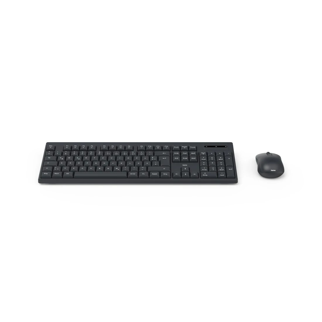 Hama WKM-100 keyboard Mouse included Home/Office RF Wireless QWERTZ Swiss Black – image 2
