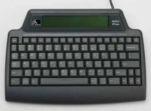 Zebra 120182G-001 keyboard Universal PS/2 QWERTY English Black