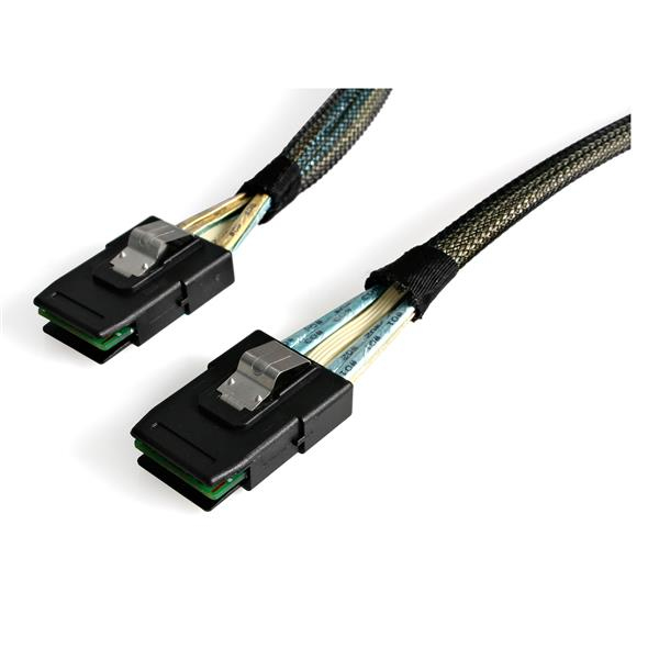 StarTech.com 100 cm Serial Attached SCSI SAS-kabel - SFF-8087 till SFF-8087