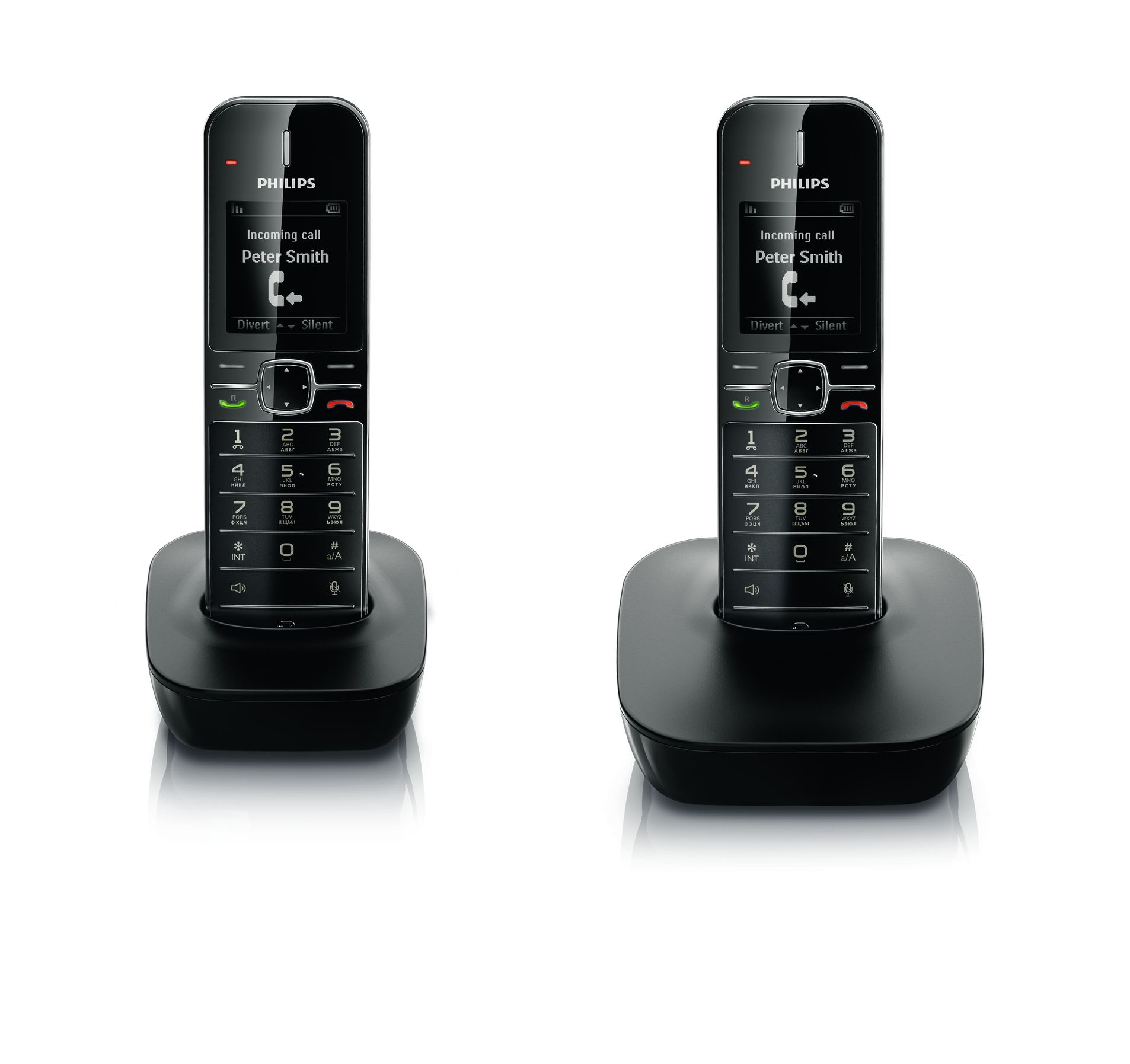 Philips BeNear CD4802B/RU telephone DECT telephone Caller ID Black – image 2