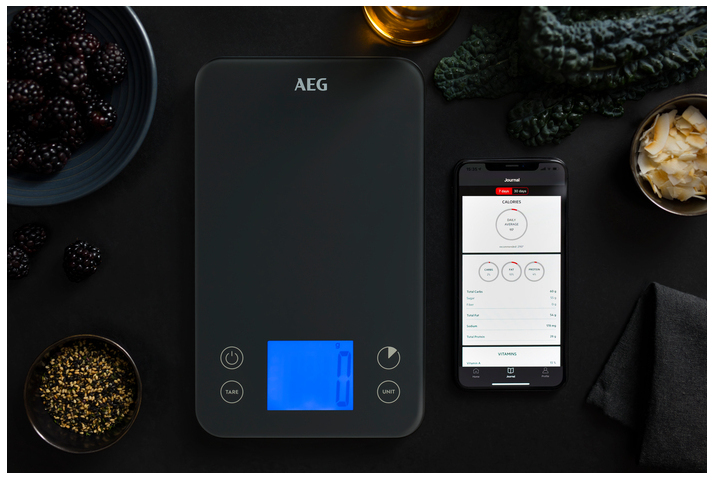 AEG ABKS1 Black Countertop Rectangle Electronic kitchen scale – image 7