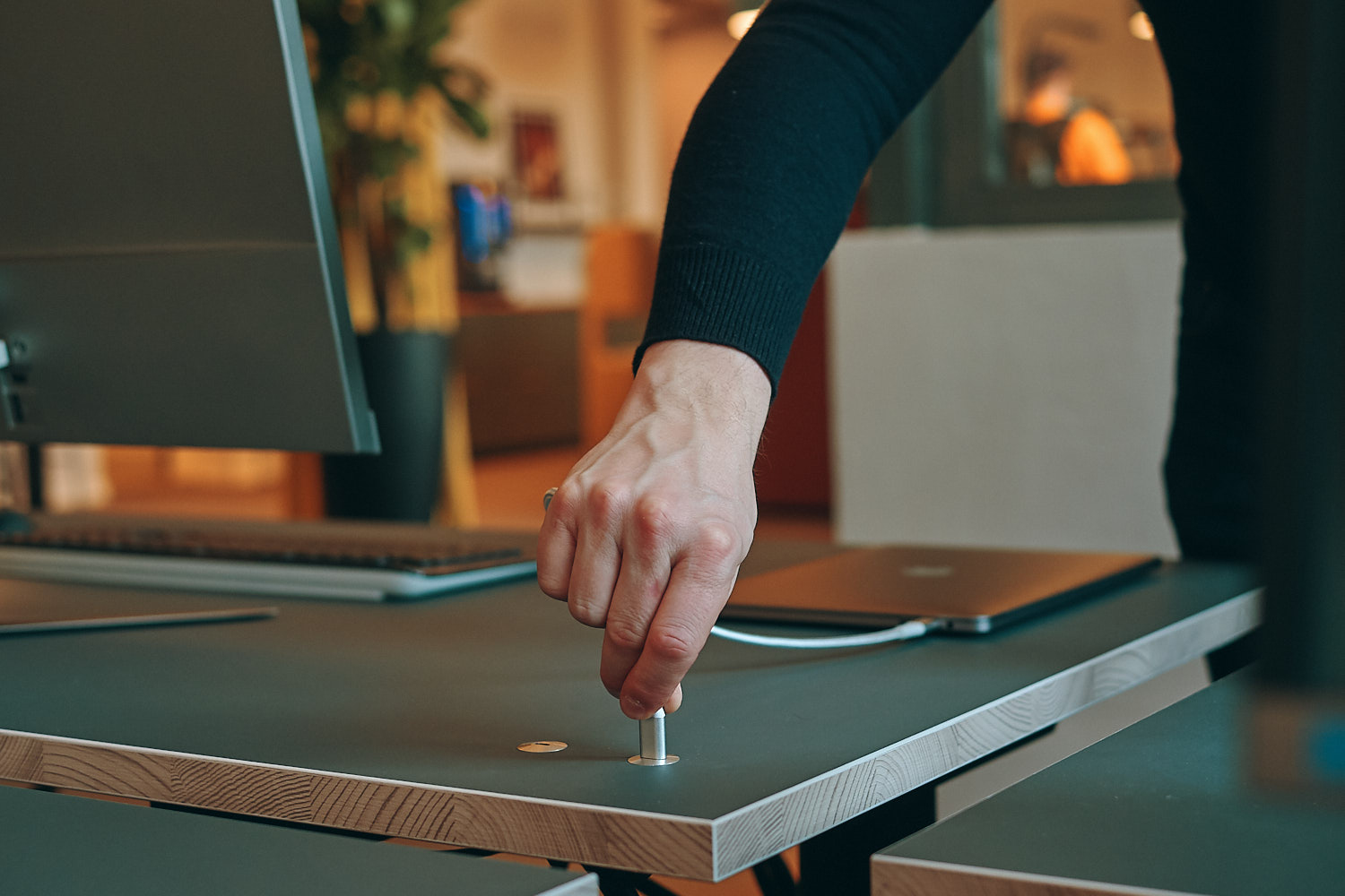 Resim Ochno O-DO-100-2 USB C Masa Montaj Hub