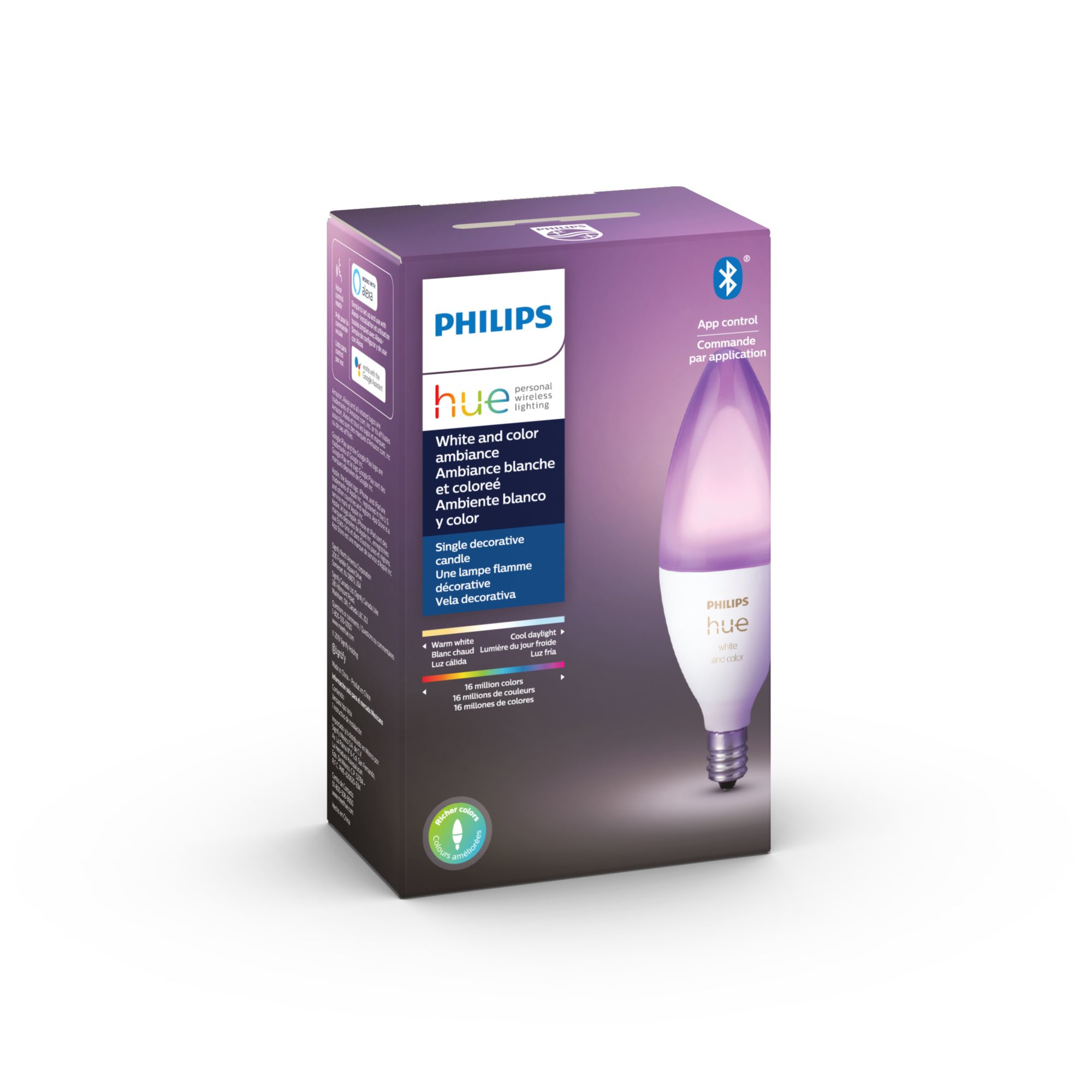 Philips by Signify Philips Hue White and colour ambience 046677556969 smart lighting Smart bulb Bluetooth/Zigbee – image 7