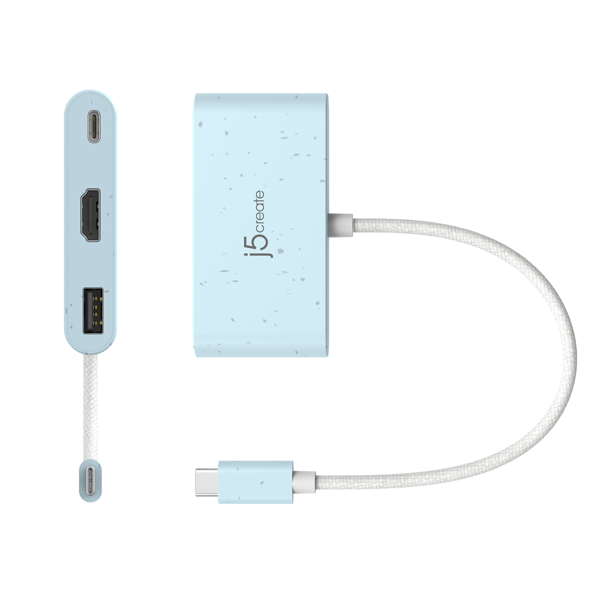 j5create JCA379EC - USB-C® to HDMI™ & USB™ Type-A with Power Delivery – image 3