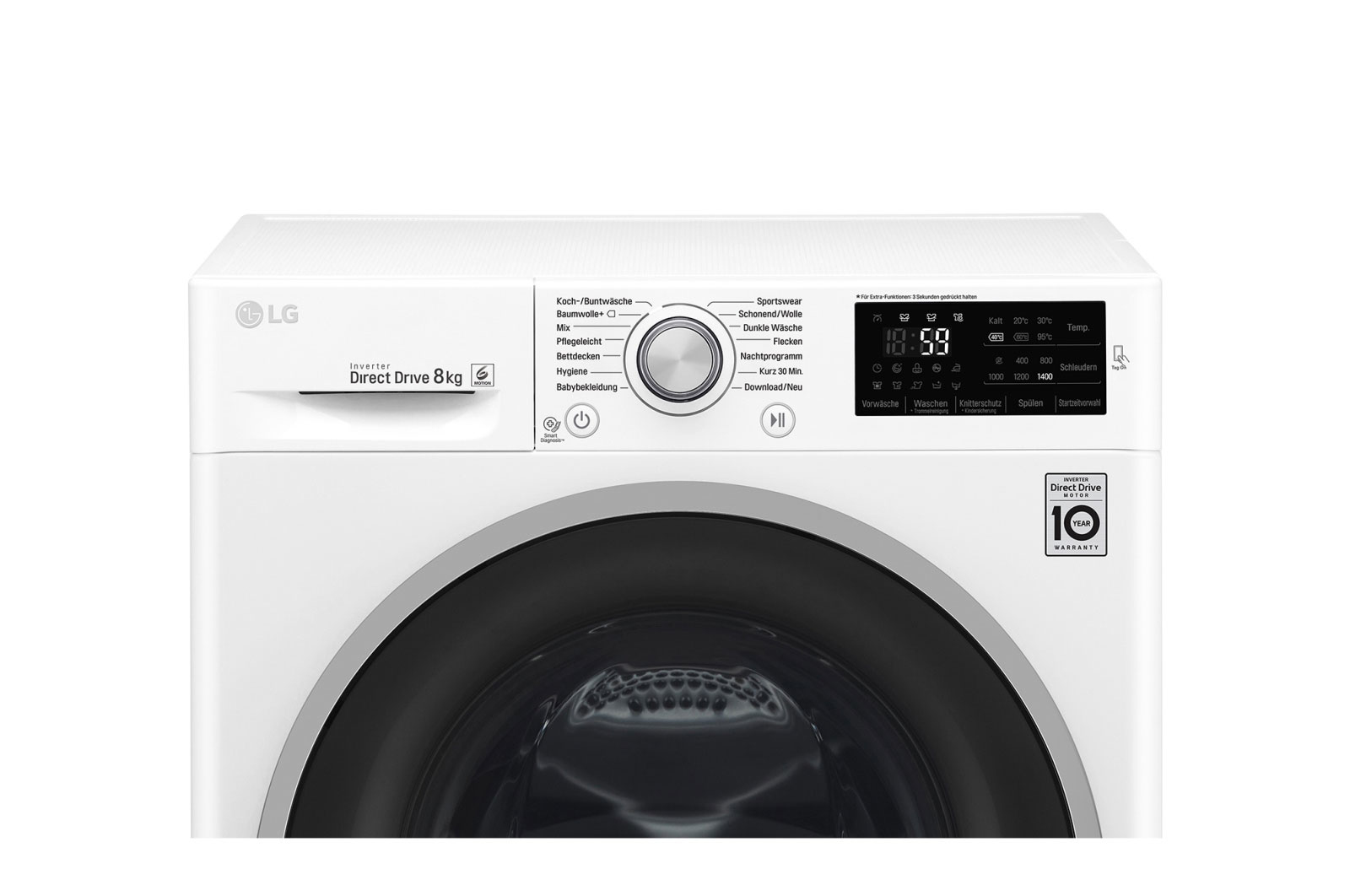 LG F14WM8CN1 washing machine Front-load – image 4