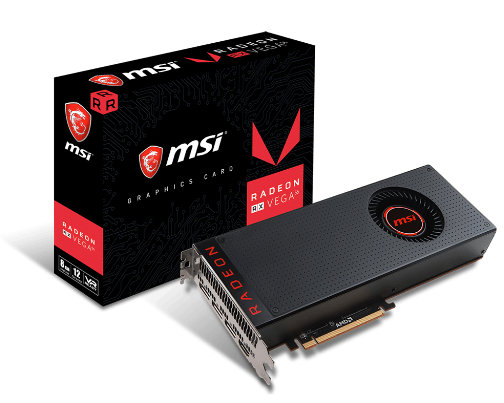 MSI V803-877R graphics card AMD Radeon RX Vega 64