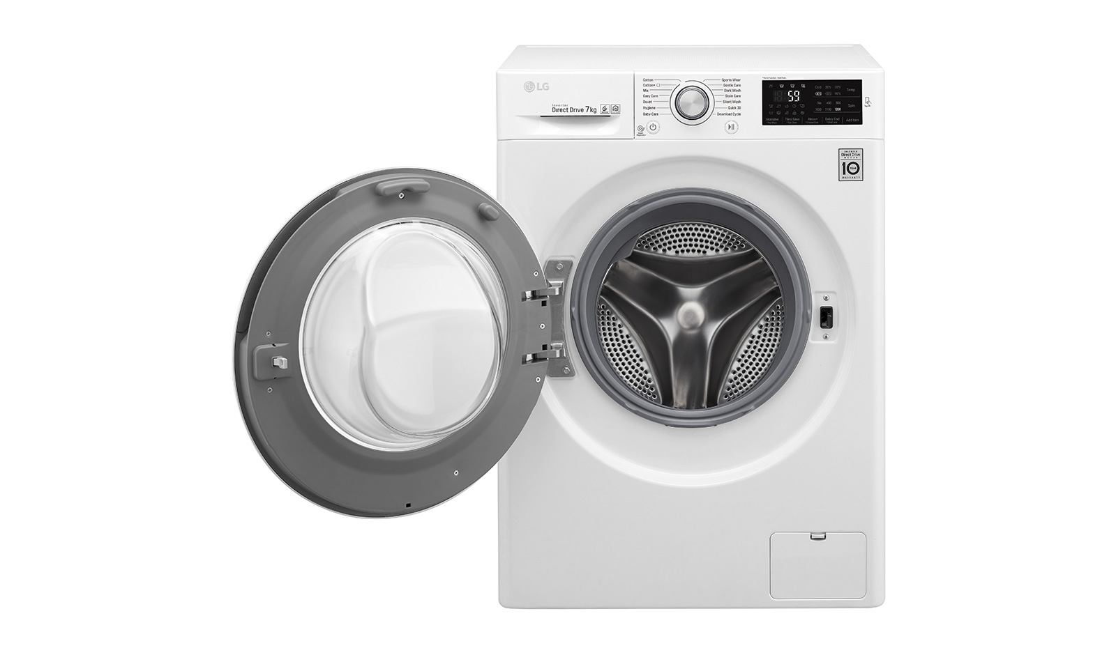 LG F2J5QN4W washing machine Front-load – image 2
