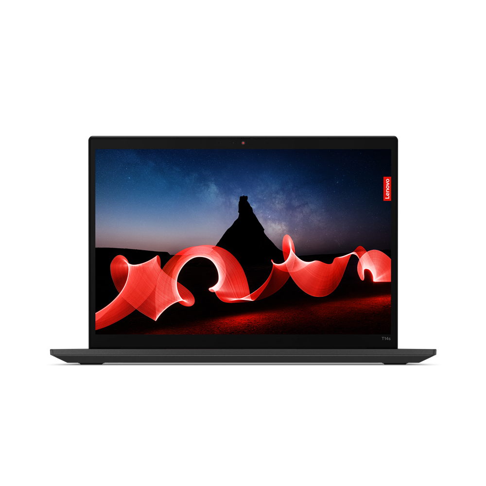 Lenovo ThinkPad T14s i7-1355U Bärbar dator 35,6 cm (14') WUXGA Intel® Core™ i7 16 GB LPDDR5x-SDRAM 512 GB SSD Wi-Fi 6E (802.11ax) Windows 11 Pro Svart