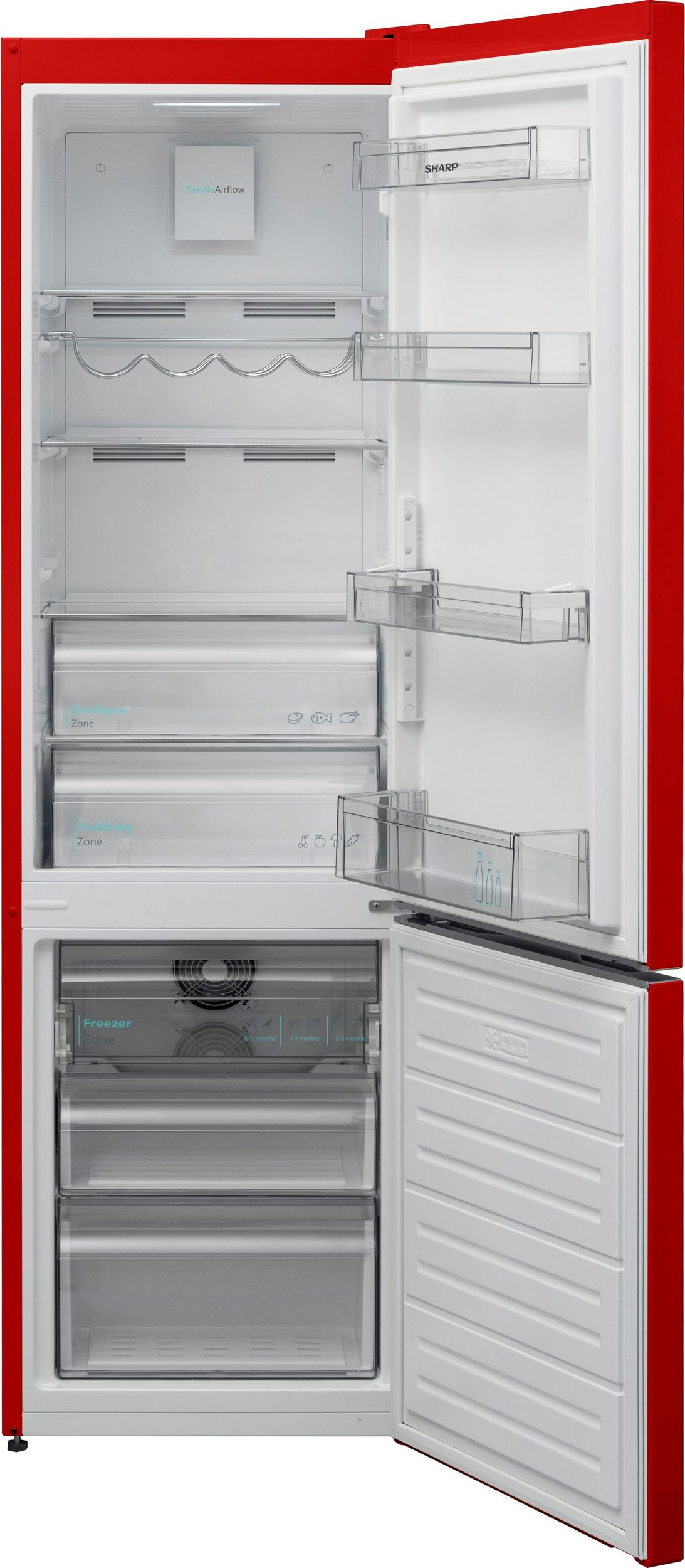 Sharp SJ-BA05IMXRE-EU fridge-freezer Freestanding – image 2
