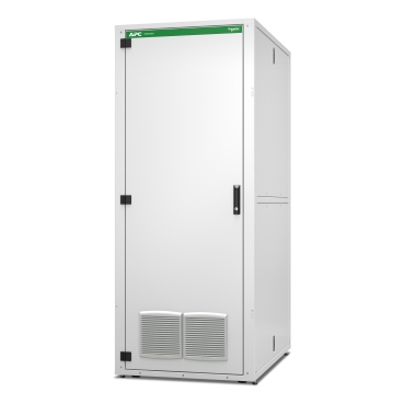صورة مركز البيانات المصغر EcoStruxure، رف 42U، تبريد RM، مروحة، FSS، 230 فولت، 50 هرتز، 2000 ارتفاع × 800 عرض × 1200 عمق مم