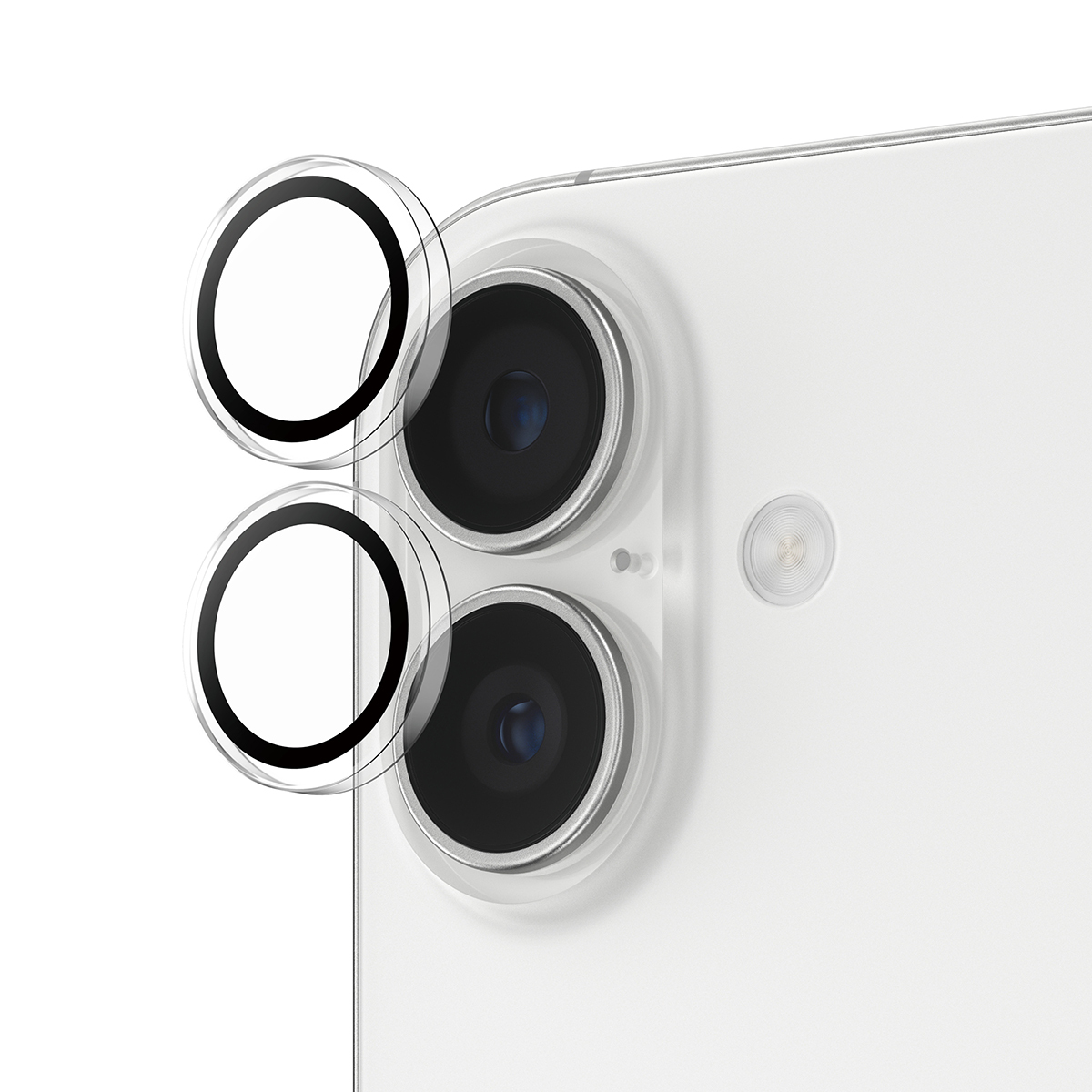 PanzerGlass PanzerGlass® Hoops® Trasparente Protezione Fotocamere iPhone 17 | iPhone 16 | 16 Plus