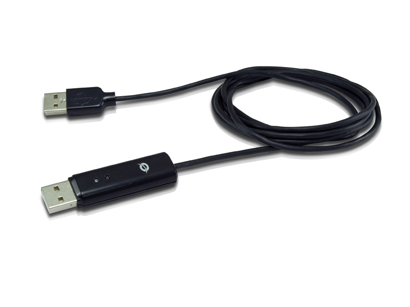 Conceptronic USB 2.0 1.8m KVM-kablar Svart 1,8 m