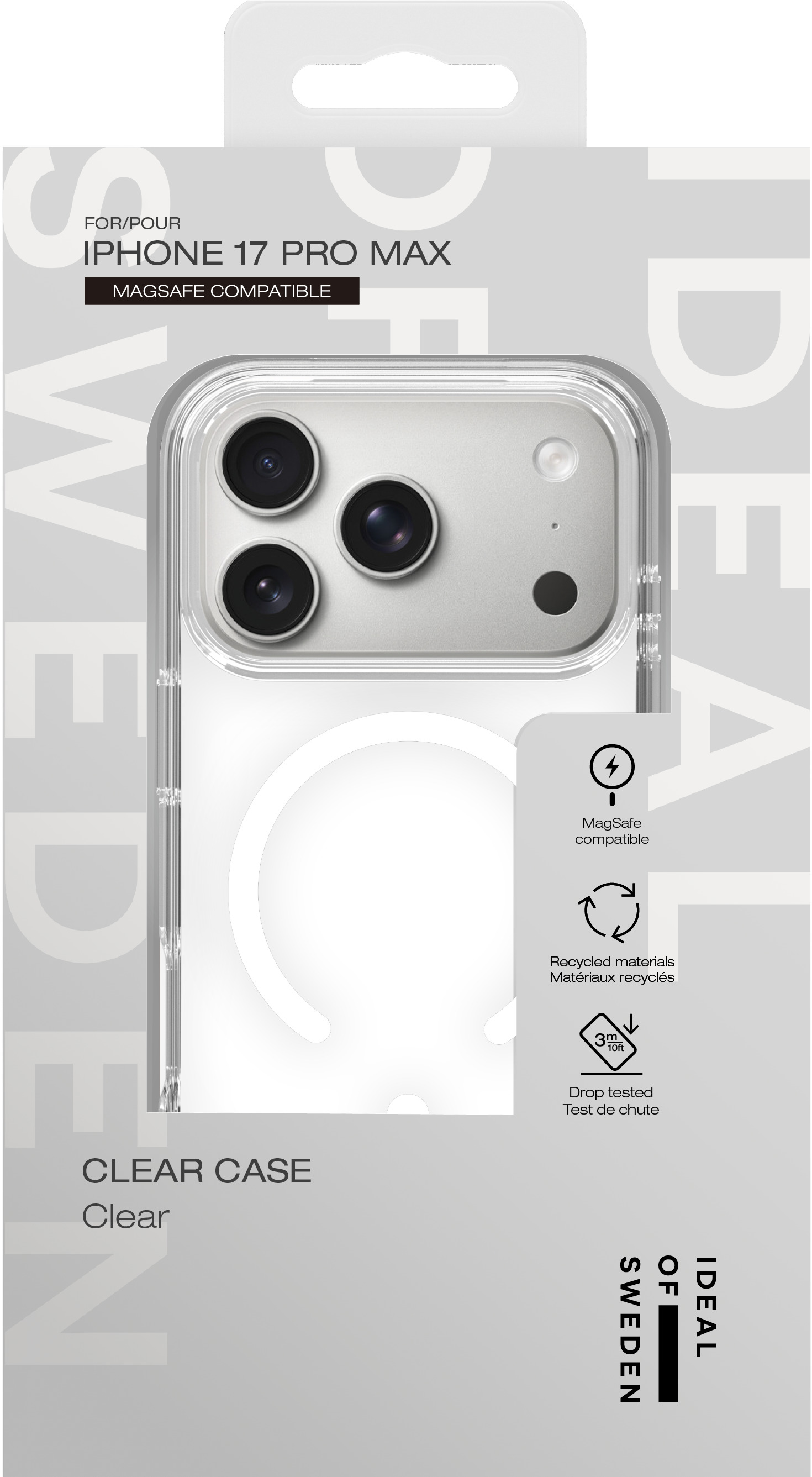 iDeal of Sweden Clear Case MagSafe iPhone 17 Pro Max Clear – image 4