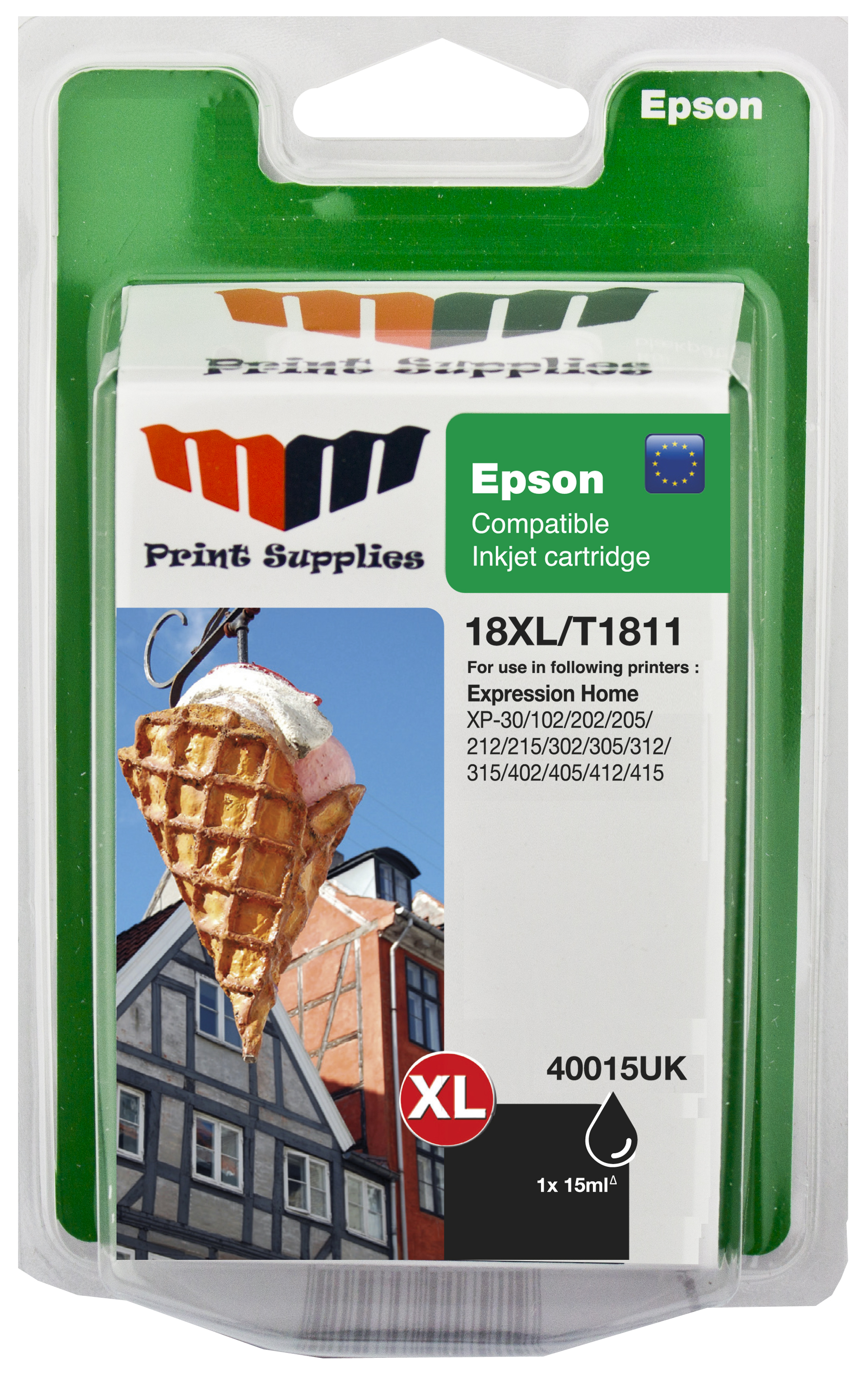 MM 40015UK ink cartridge 1 pc(s) High (XL) Yield Black