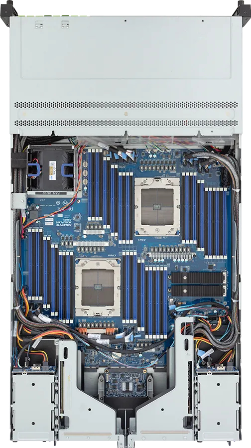 GIGABYTE R283-ZK0-AAL1 LGA 6096 Rack (2U) Black, Steel – image 3