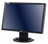 AOC 203SWa computer monitor 51 cm (20.1″) 1680 x 1050 pixels Black image 2