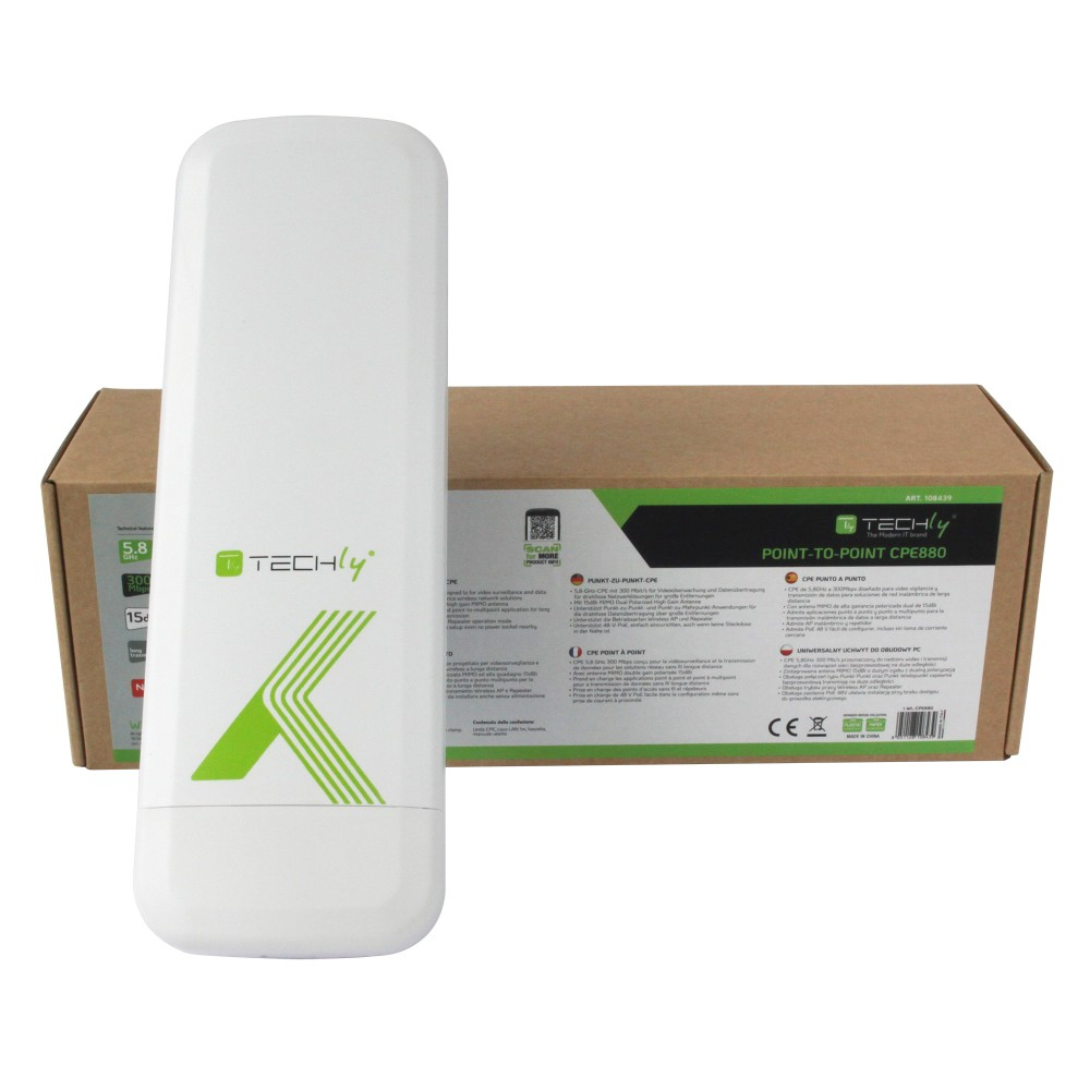 Techly Point-to-Point CPE 300Mbps to – image 2
