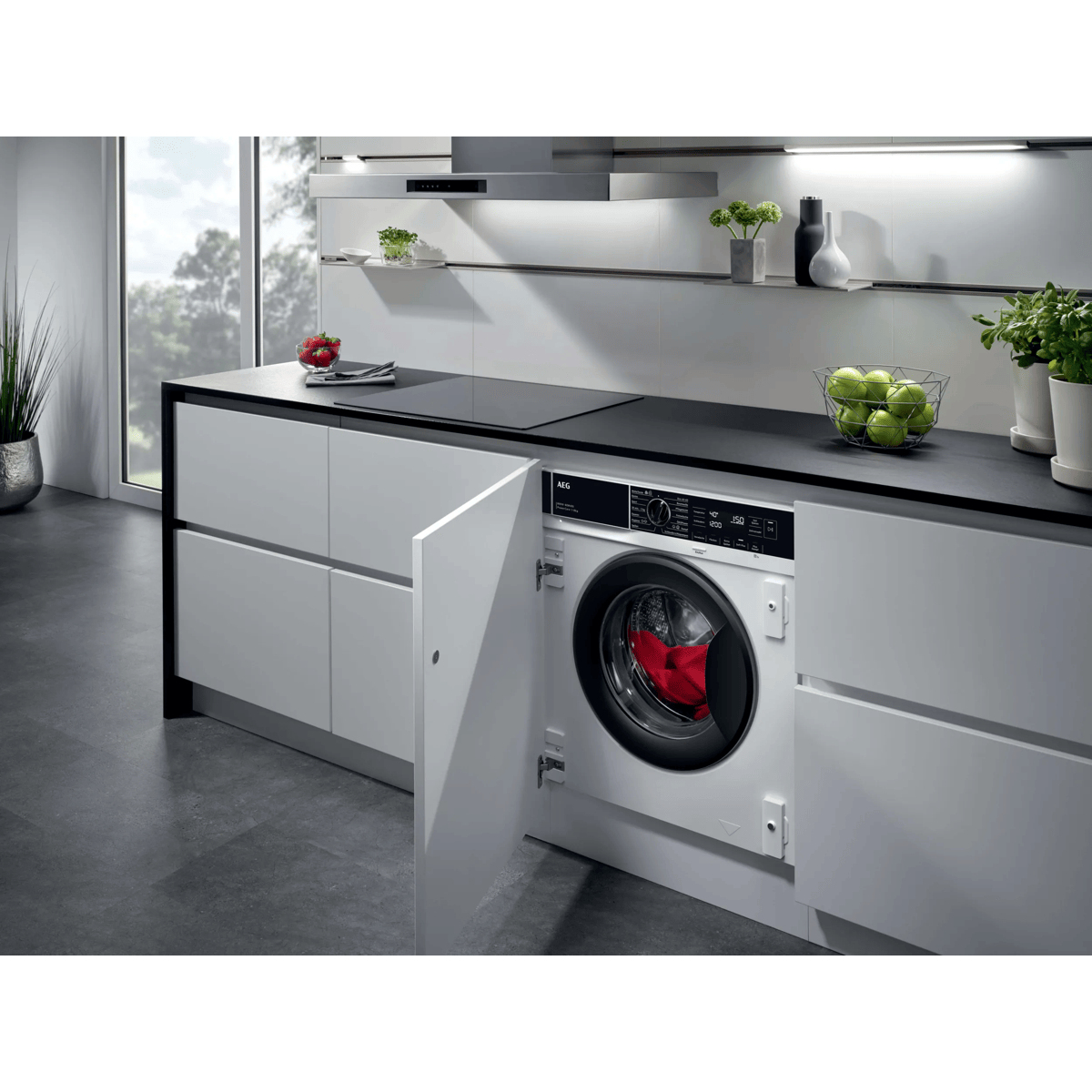 AEG Series 7000 L7WEE84BI washer dryer Built-in Front-load White – image 4