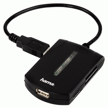 Hama USB 2.0 Hub/Cardreader Combo for Sony PS3 – image 2