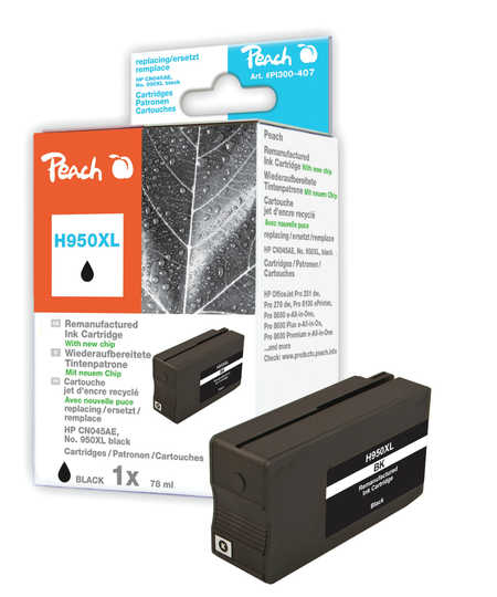 Peach 317244 ink cartridge 1 pc(s) Black