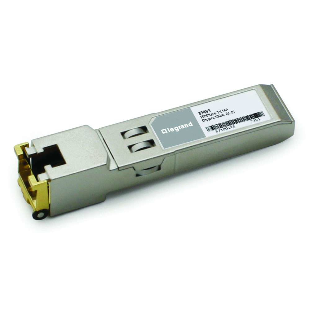 Legrand 89141 network transceiver module Copper 1000 Mbit/s mini-GBIC/SFP