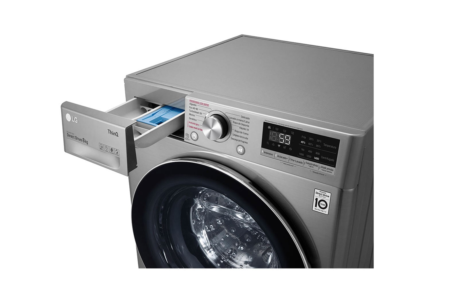 LG Series 500 F4WV5008S2S washing machine Front-load – image 6
