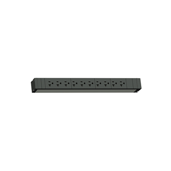 Legrand LP-21110 power distribution unit (PDU) 10 AC outlet(s) 1U Black, Silver – image 2