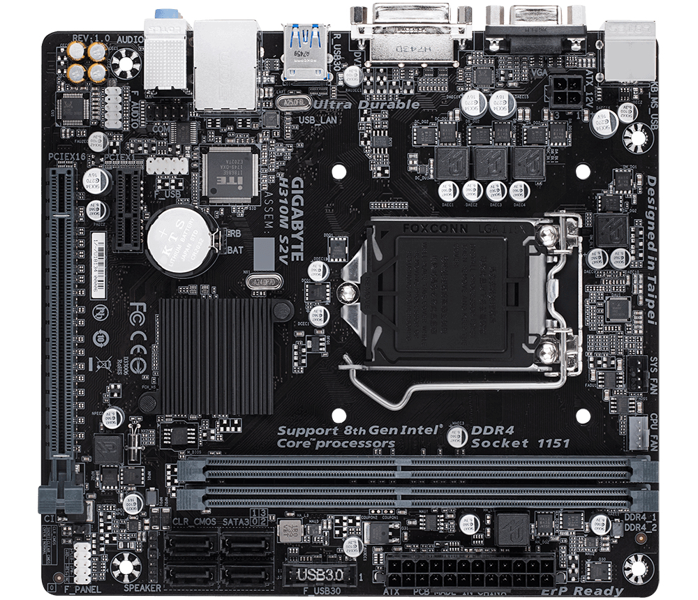 GIGABYTE H310M S2V – image 2