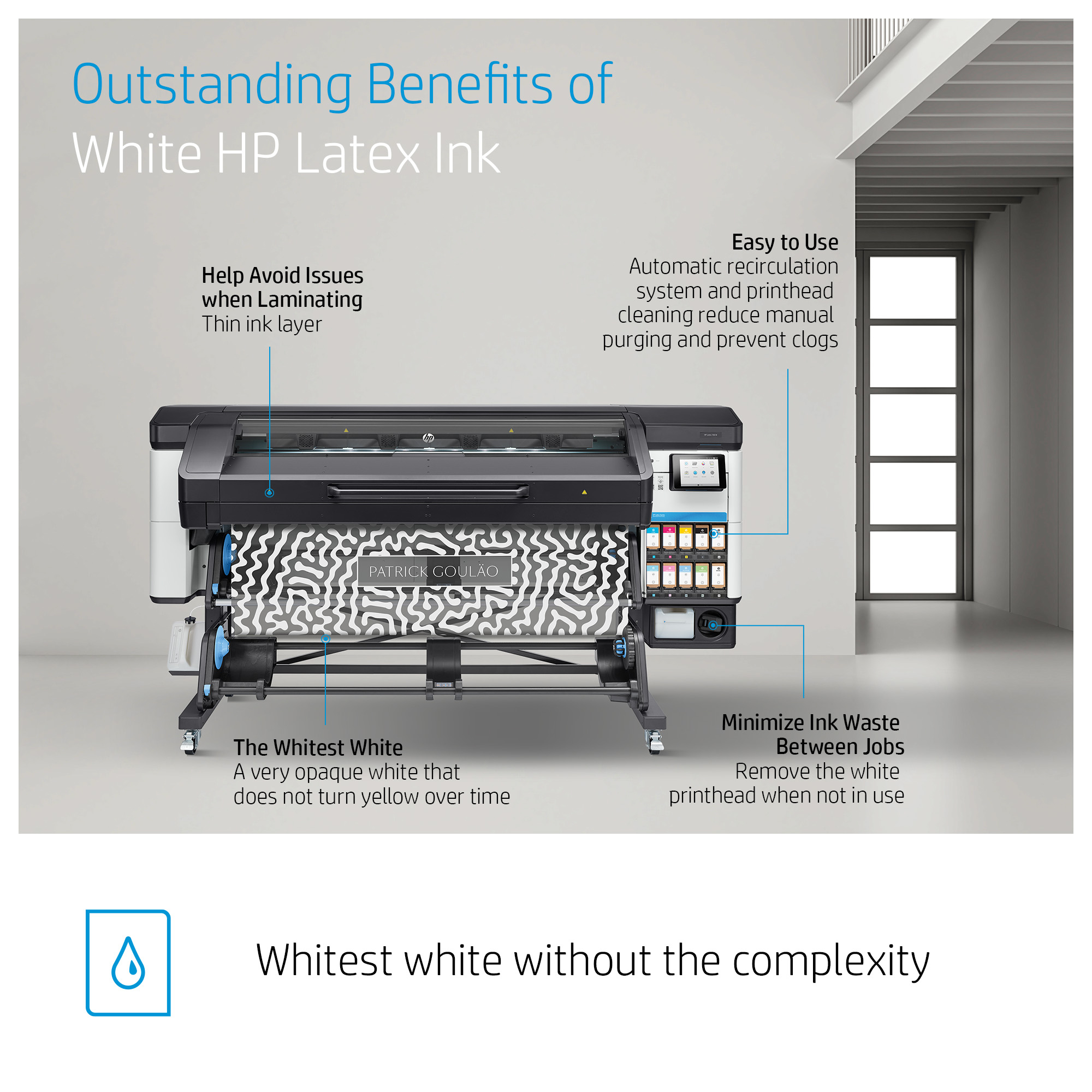 HP Latex 800 W Printer – image 6