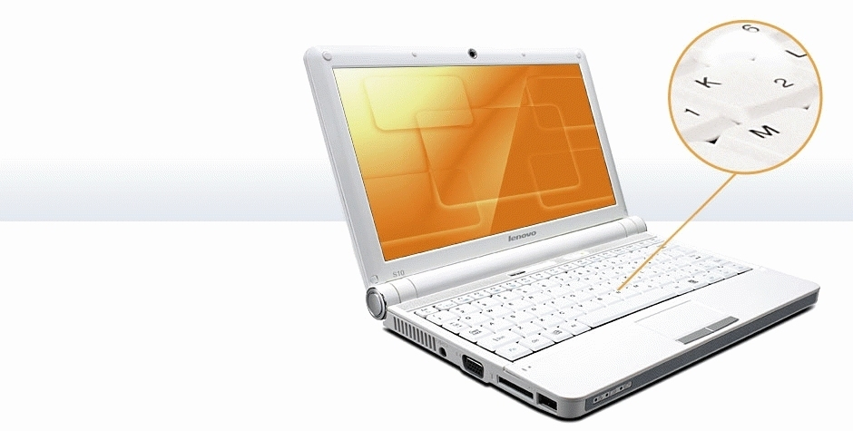Lenovo IdeaPad S10e White Cover – image 3